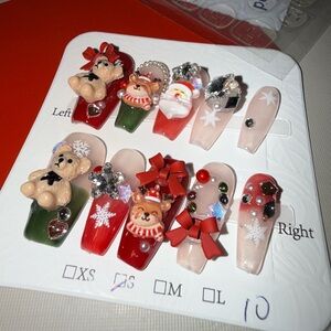Christmas Press on nails